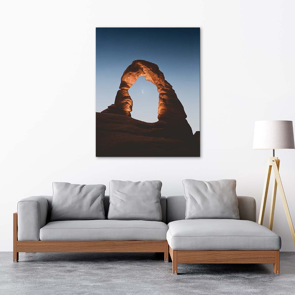 Delicate Arch - Canvas Print by Erik Young | Art Bloom Canvas Art