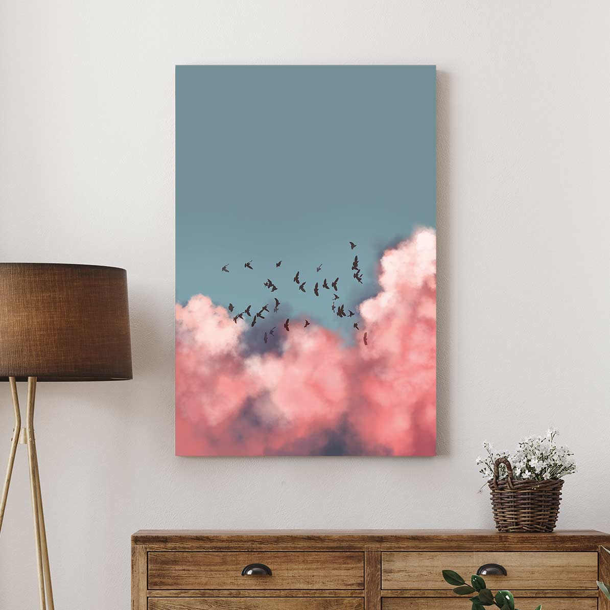 Doves - Canvas Print by Dan Hobday | Art Bloom Canvas Art