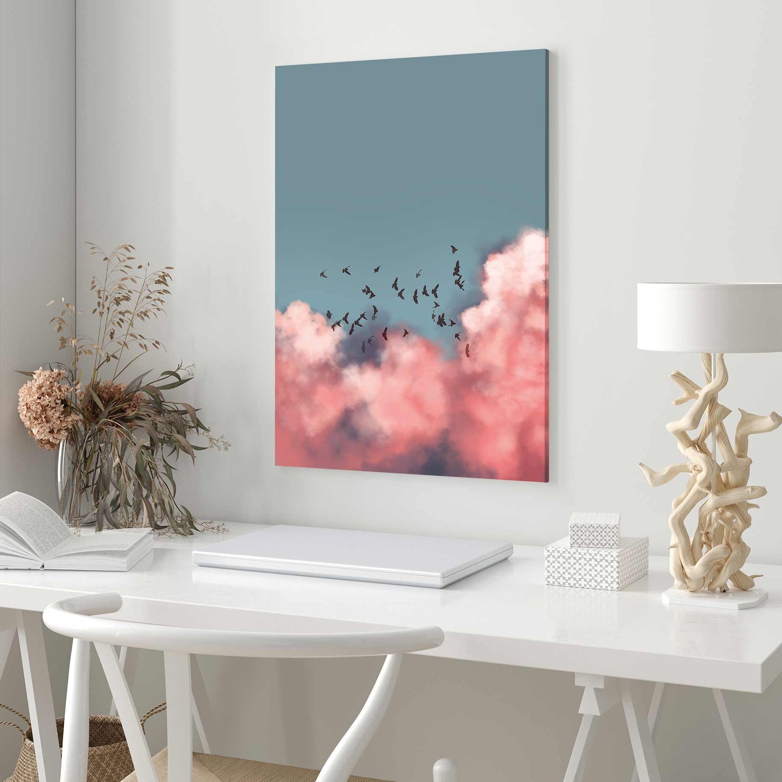 Doves - Canvas Print by Dan Hobday | Art Bloom Canvas Art