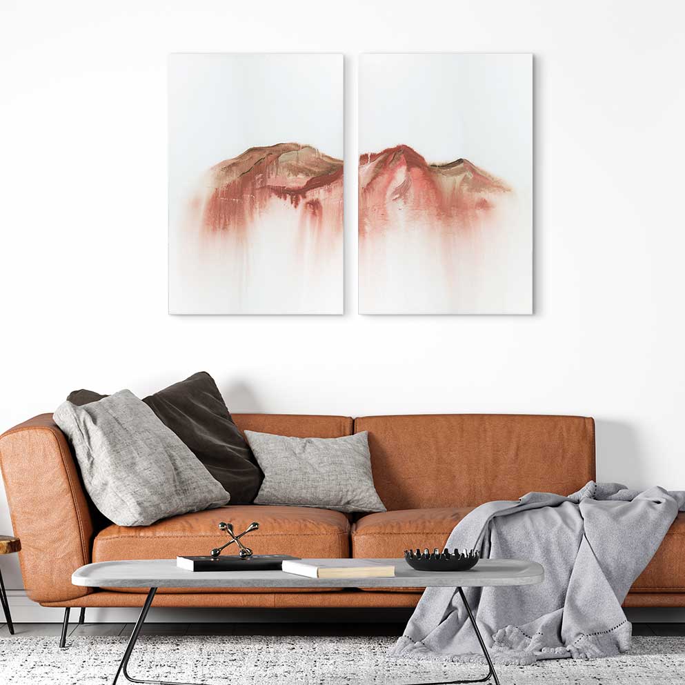 Ease - 2-Piece Canvas Print by Emily Scott | Art Bloom Canvas Art