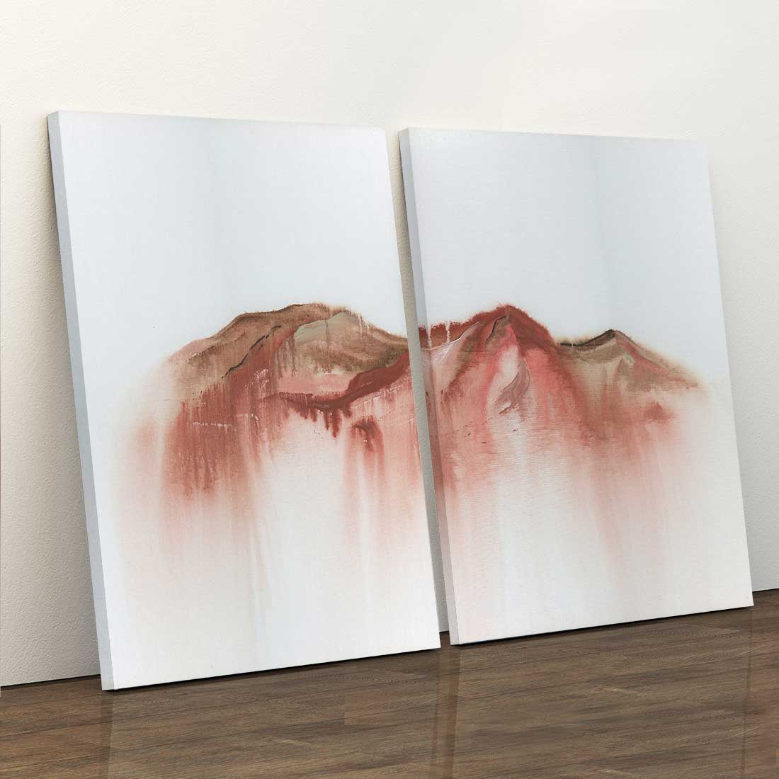 Ease - 2-Piece Canvas Print by Emily Scott | Art Bloom Canvas Art