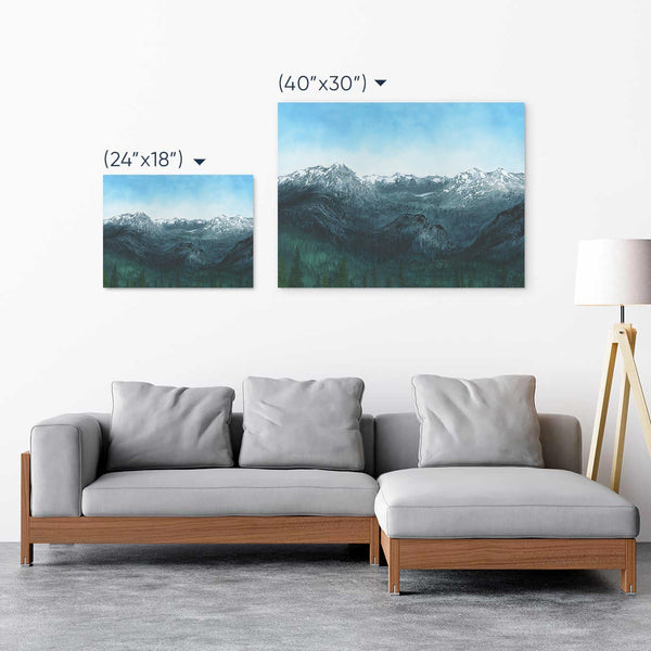 Banff - Mountain Landscape Painting by Emily Scott | Art Bloom