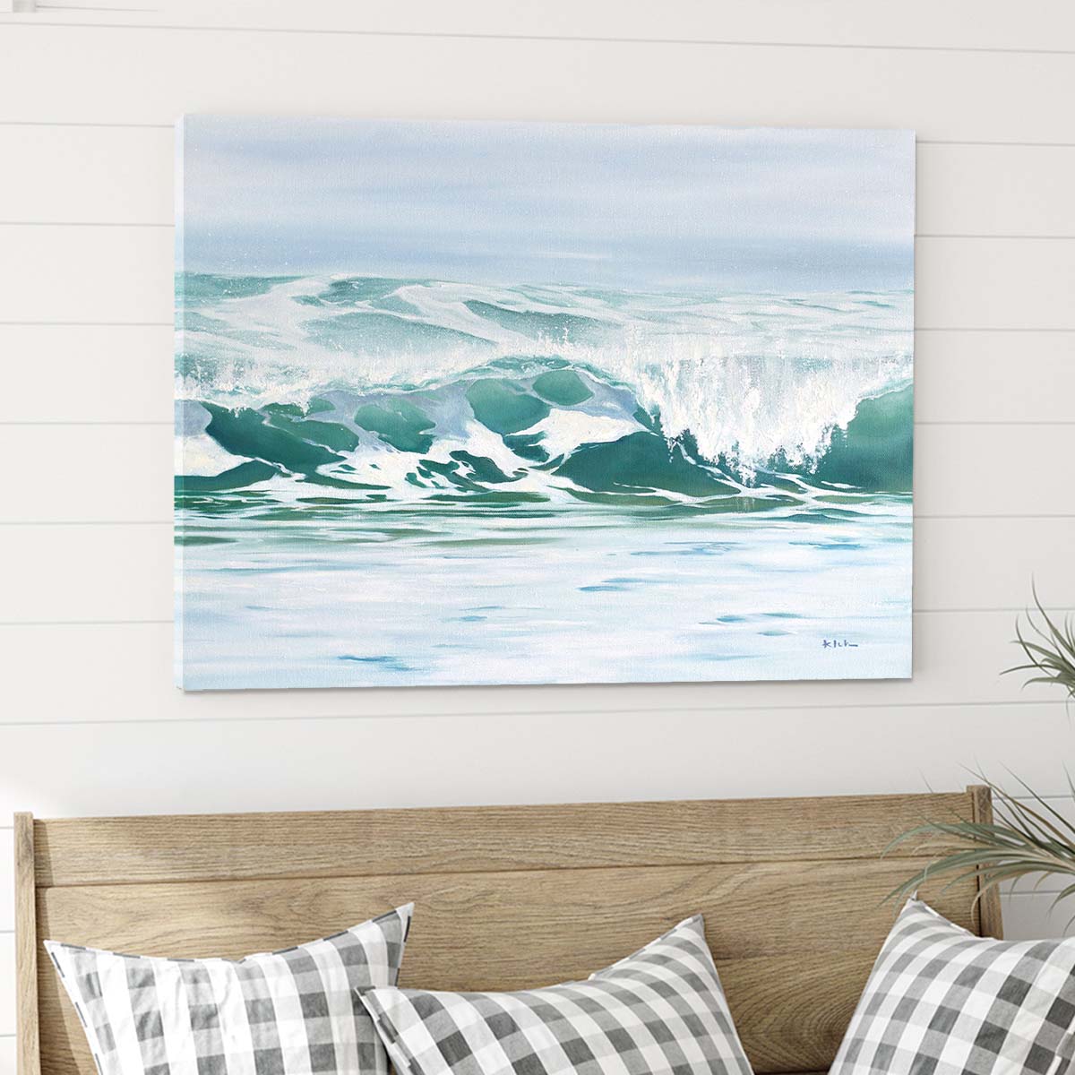 Exhale - Canvas Print by Julie Kluh | Art Bloom Canvas Art