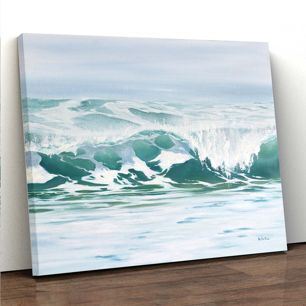 Exhale - Canvas Print by Julie Kluh | Art Bloom Canvas Art