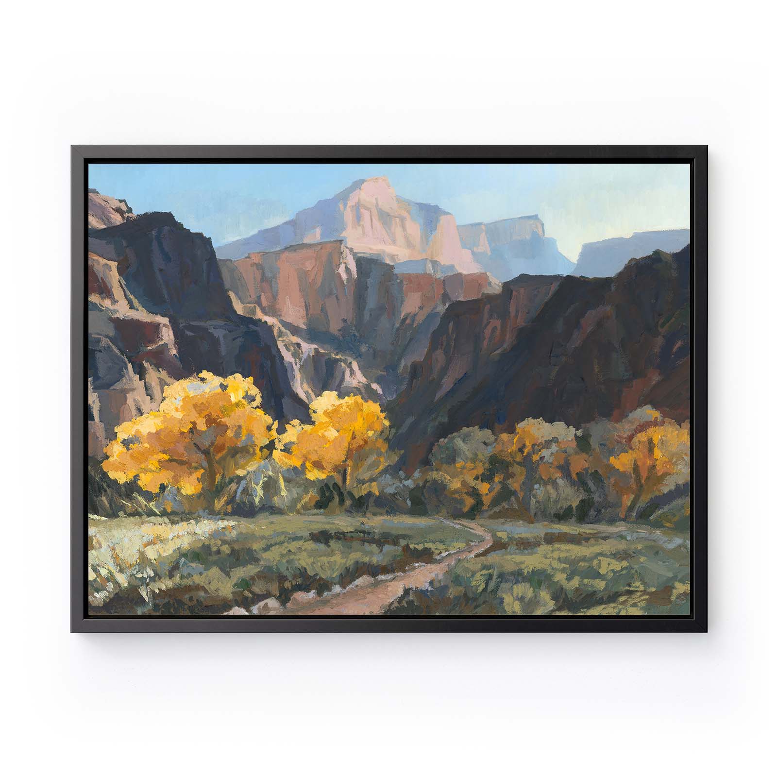 Fading Light at Phantom Ranch - Canvas Print by Emma Kelly | Art Bloom Canvas Art