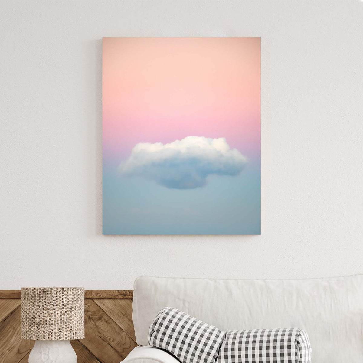Solo Cloud - Canvas Print by Richard Podgurski Jr. | Art Bloom Canvas Art