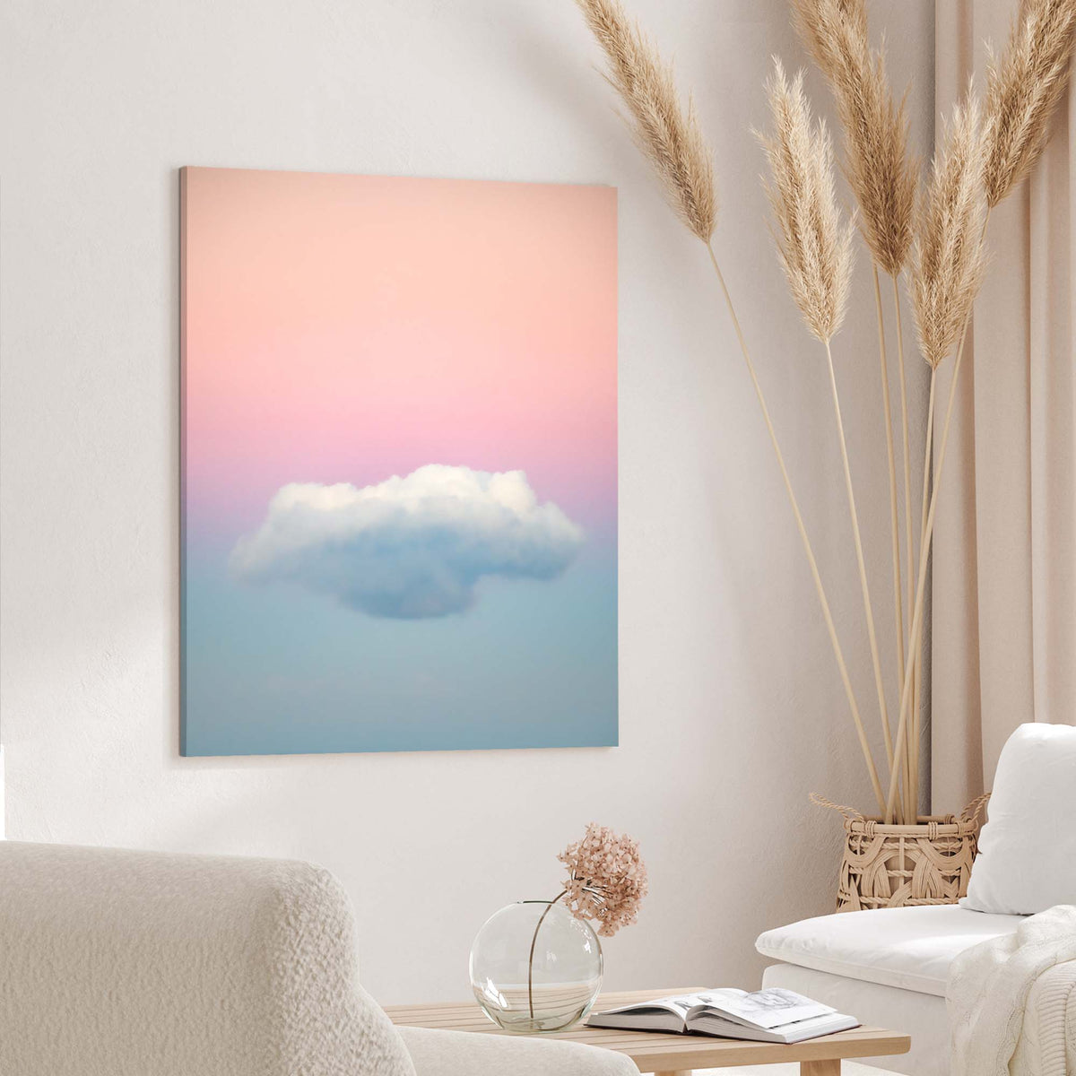 Solo Cloud - Canvas Print by Richard Podgurski Jr. | Art Bloom Canvas Art