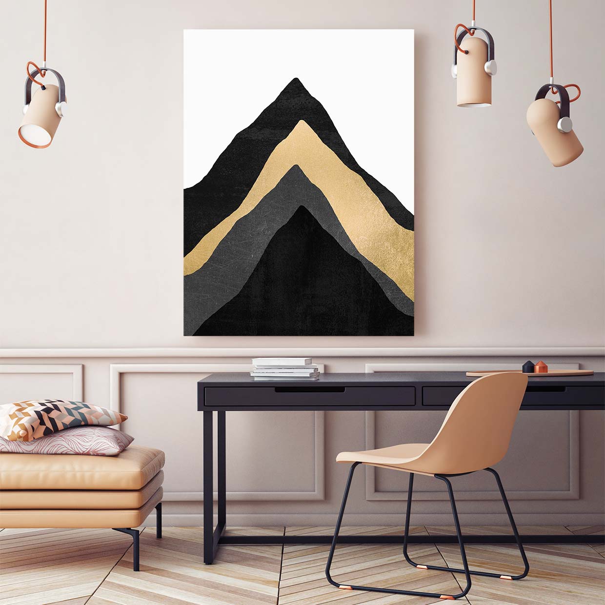 Four Mountains - Canvas Print by Elisabeth Fredriksson | Art Bloom Canvas Art