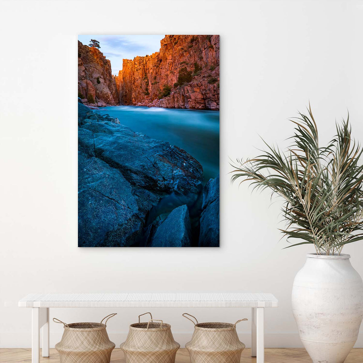 Fremont Canyon - Canvas Print by Kyle Spradley | Art Bloom Canvas Art