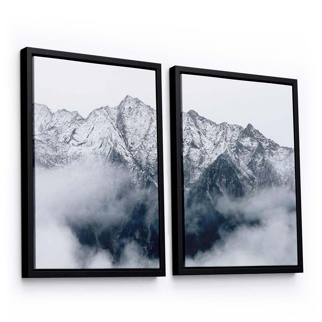 From the Clouds II - 2-Piece Canvas Print by Eberhard Grossgasteiger | Art Bloom Canvas Art