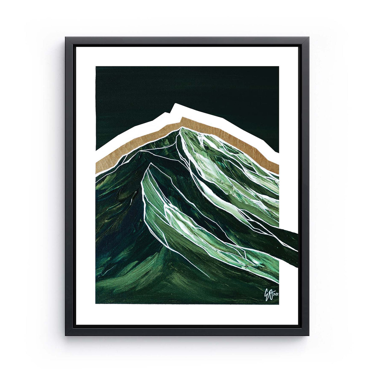 Go Far (Mt. Rainier) - Canvas Print by Erin Oostra | Art Bloom Canvas Art