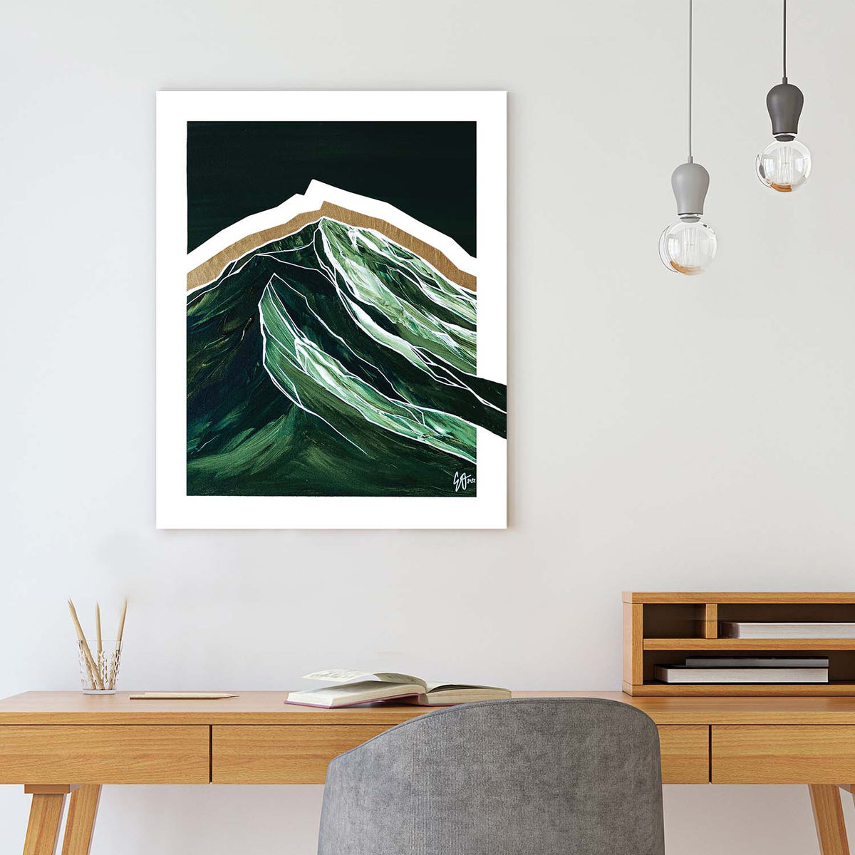 Go Far (Mt. Ranier) - Canvas Print by Erin Oostra | Art Bloom Canvas Art