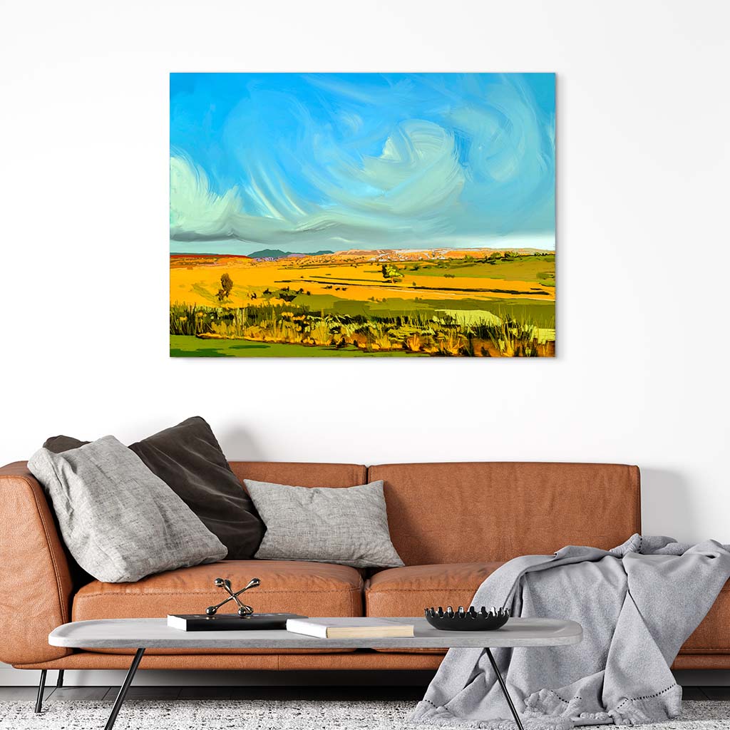 Golden Hour on the Mesa - Canvas Print by Kate Lindsey | Art Bloom Canvas Art