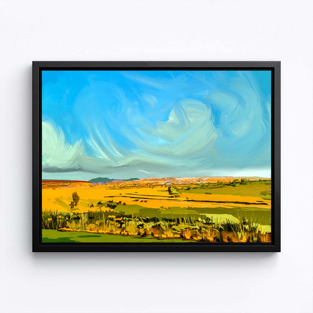 Golden Hour on the Mesa - Canvas Print by Kate Lindsey | Art Bloom Canvas Art
