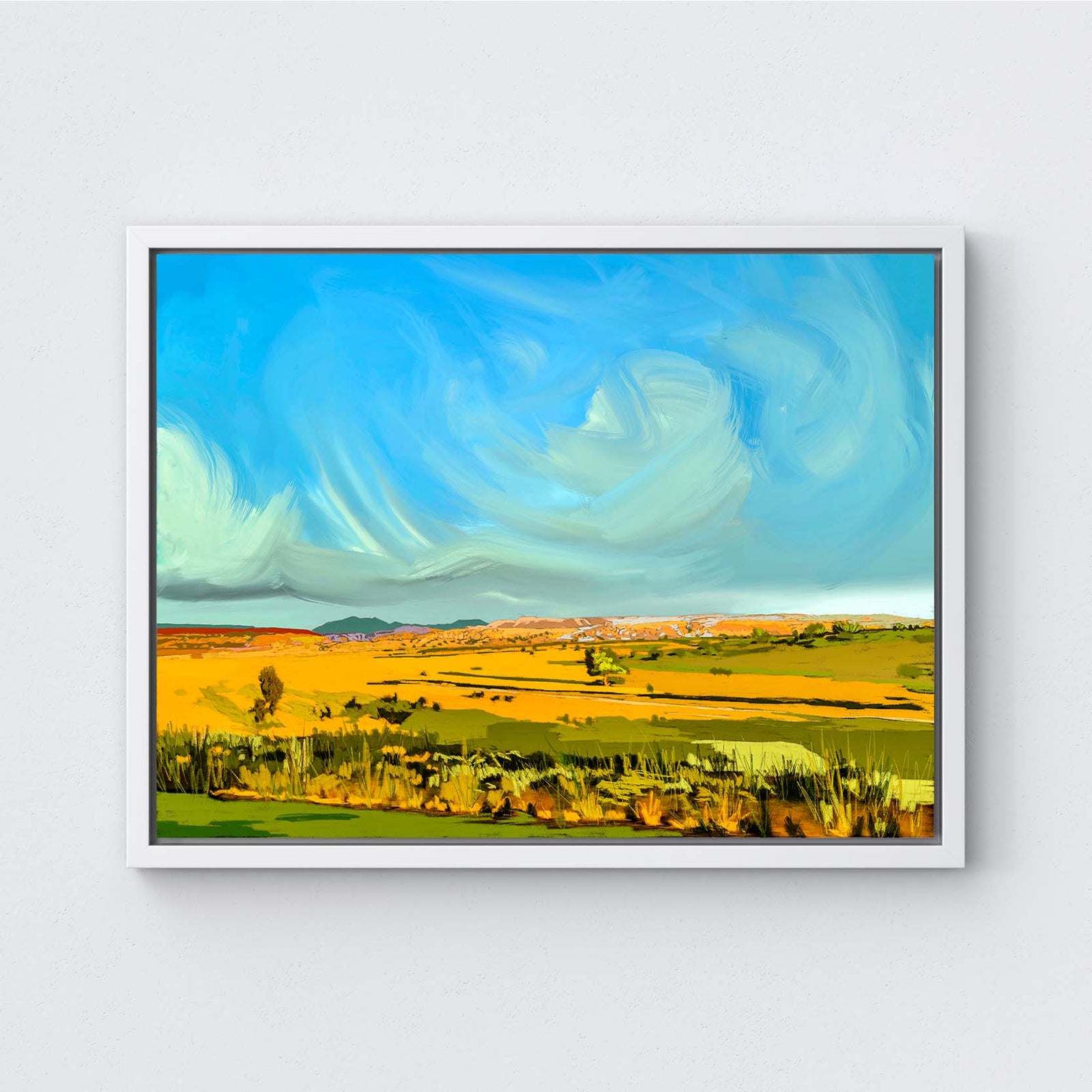 Golden Hour on the Mesa - Canvas Print by Kate Lindsey | Art Bloom Canvas Art