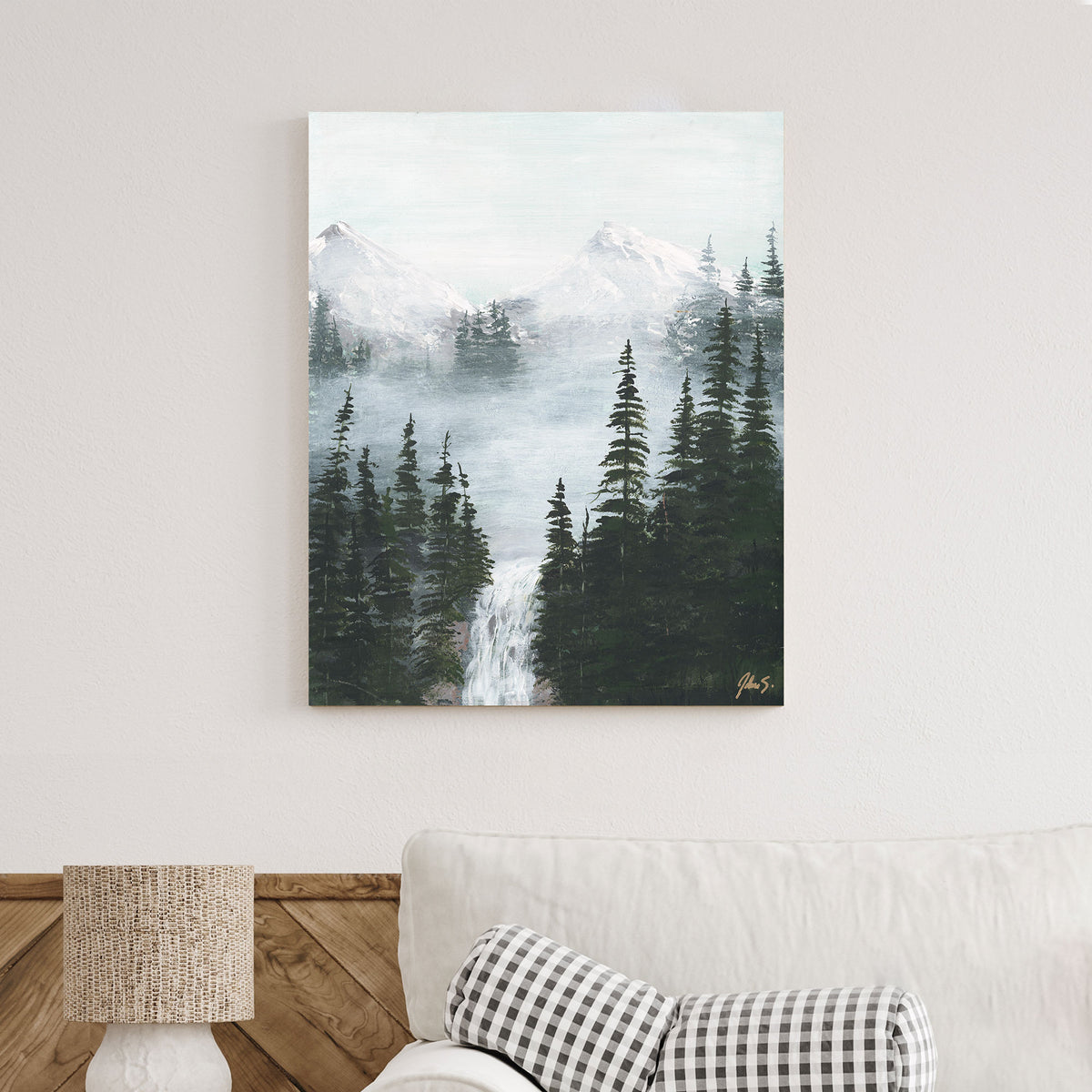 Home II - Canvas Print by Jolene Schilling | Art Bloom Canvas Art