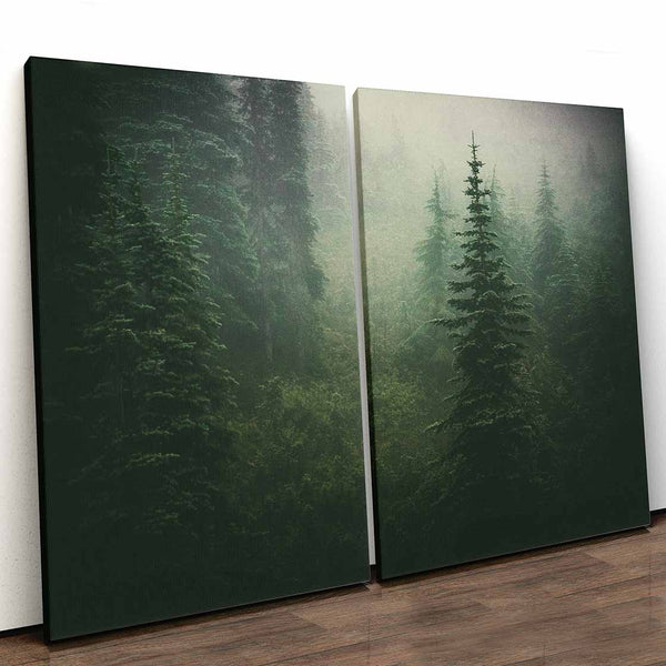 Hurricane Ridge - Forest Canvas Wall Art | Art Bloom Canvas Prints