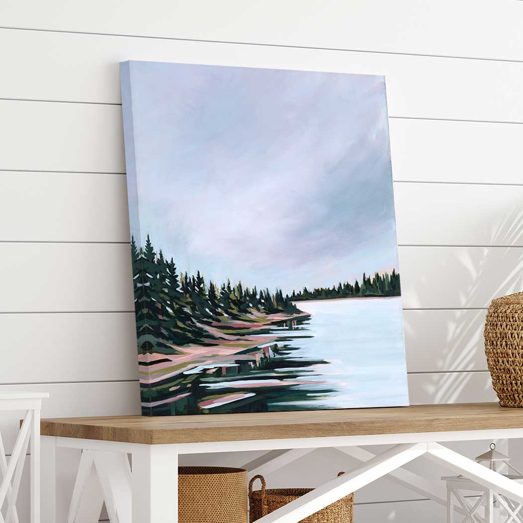 Jackson Lake - Canvas Print by Mallery Jane | Art Bloom Canvas Art