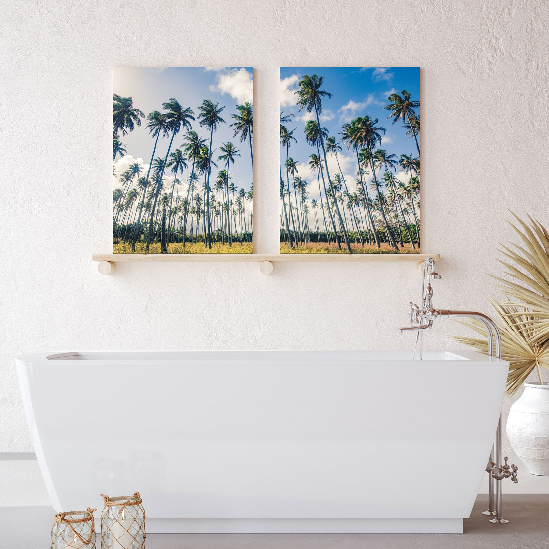 Kauai Palms - Canvas Print by Richard Podgurski Jr. | Art Bloom Canvas Art