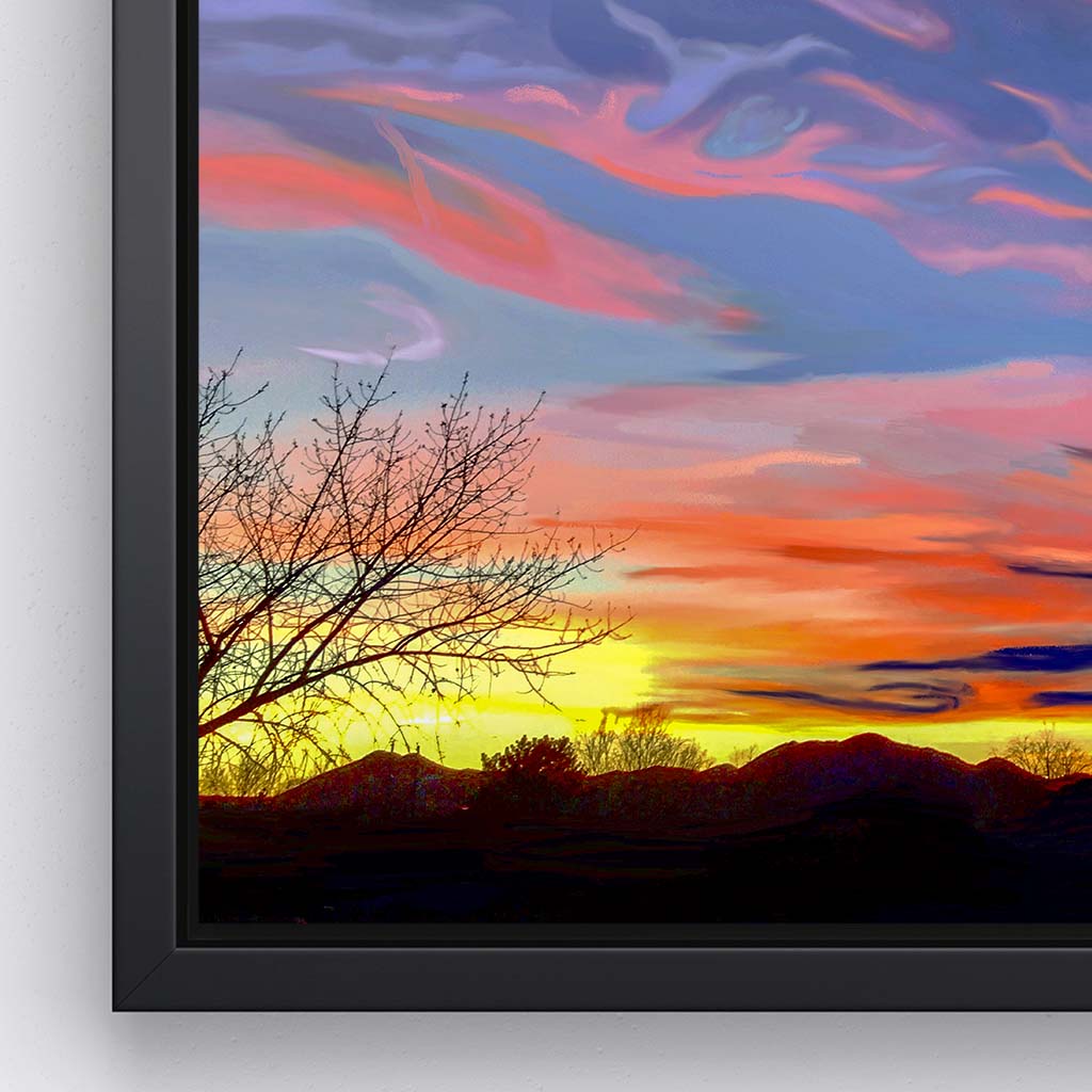 Lone Butte Dusk - Canvas Print by Kate Lindsey | Art Bloom Canvas Art