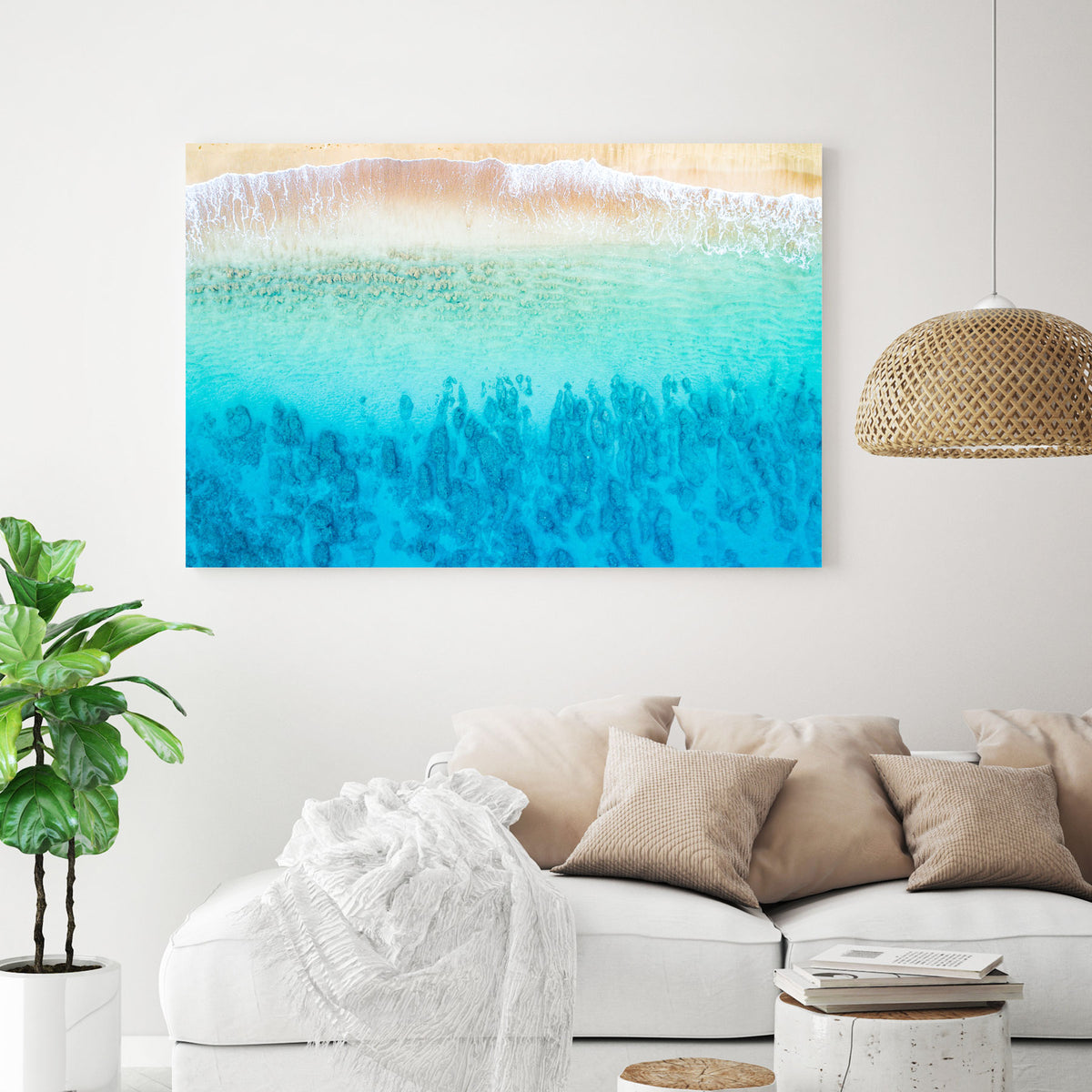 Maui Shores - Canvas Print by Richard Podgurski Jr. | Art Bloom Canvas Art