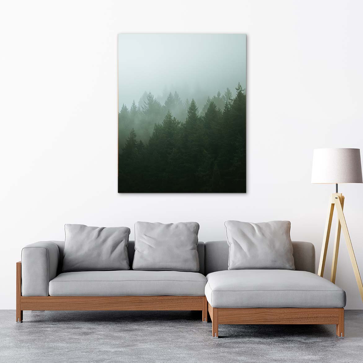 Mountain Mist - Canvas Print by Erik Young | Art Bloom Canvas Art