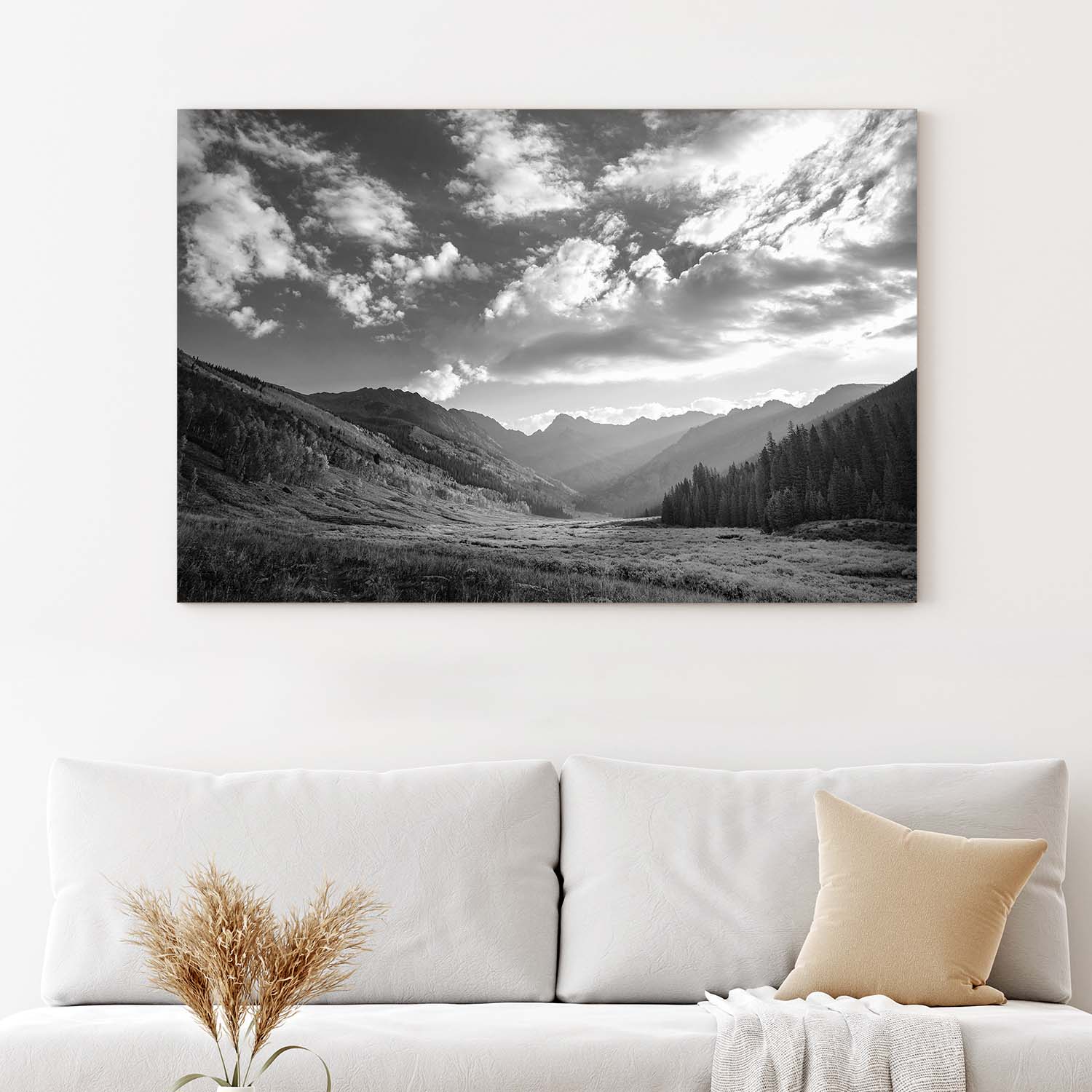 Morning Light at Piney - Canvas Print by Emily Kent | Art Bloom Canvas Art