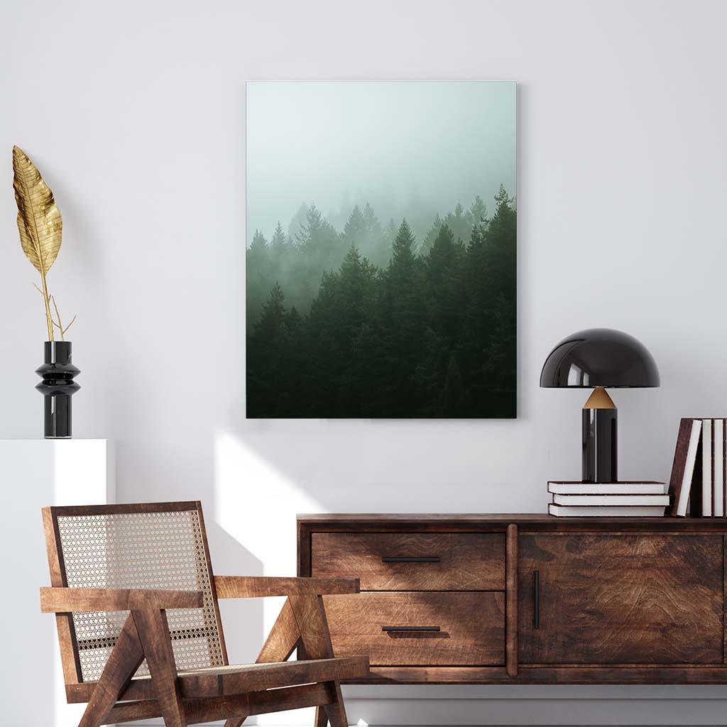 Mountain Mist - Canvas Print by Erik Young | Art Bloom Canvas Art