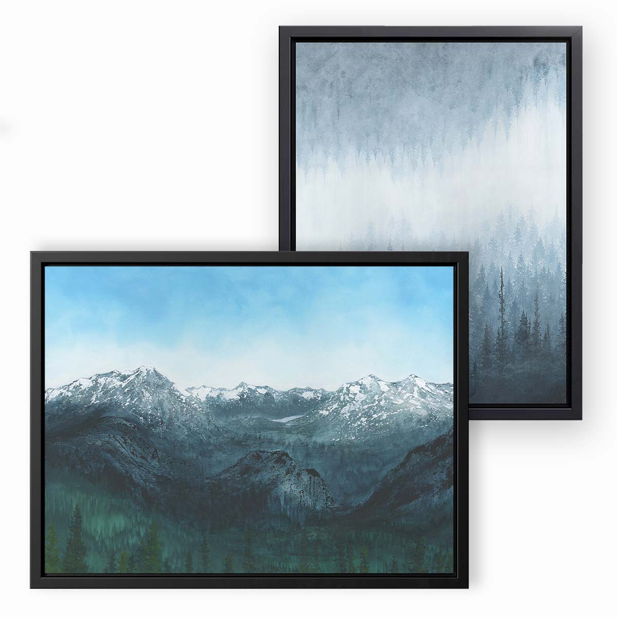 Mountain Rush Bundle - 2-Piece Bundle by Emily Magone | Art Bloom Canvas Art