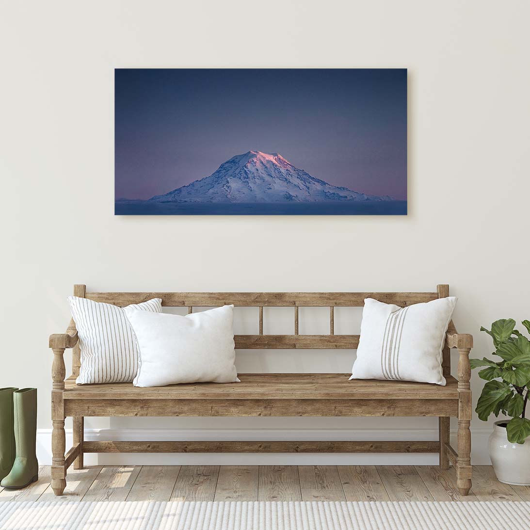 Mt. Ranier - Canvas Print by Erik Young | Art Bloom Canvas Art