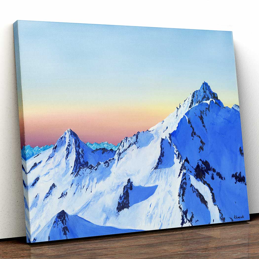 Pelion Mountain Canvas Art by Katie Kwasnicki | Art Bloom