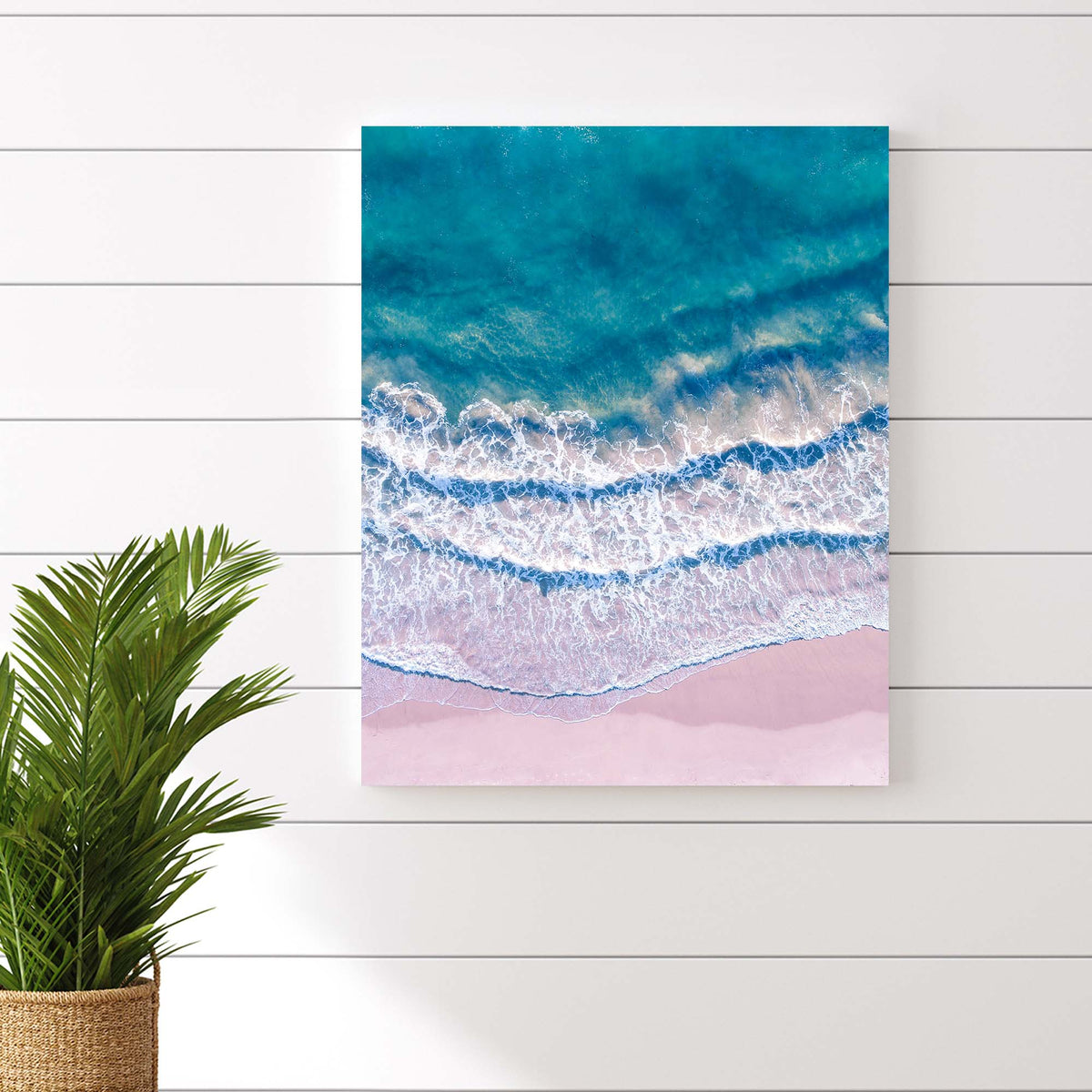 Pink Shores - Canvas Print by Richard Podgurski Jr. | Art Bloom Canvas Art