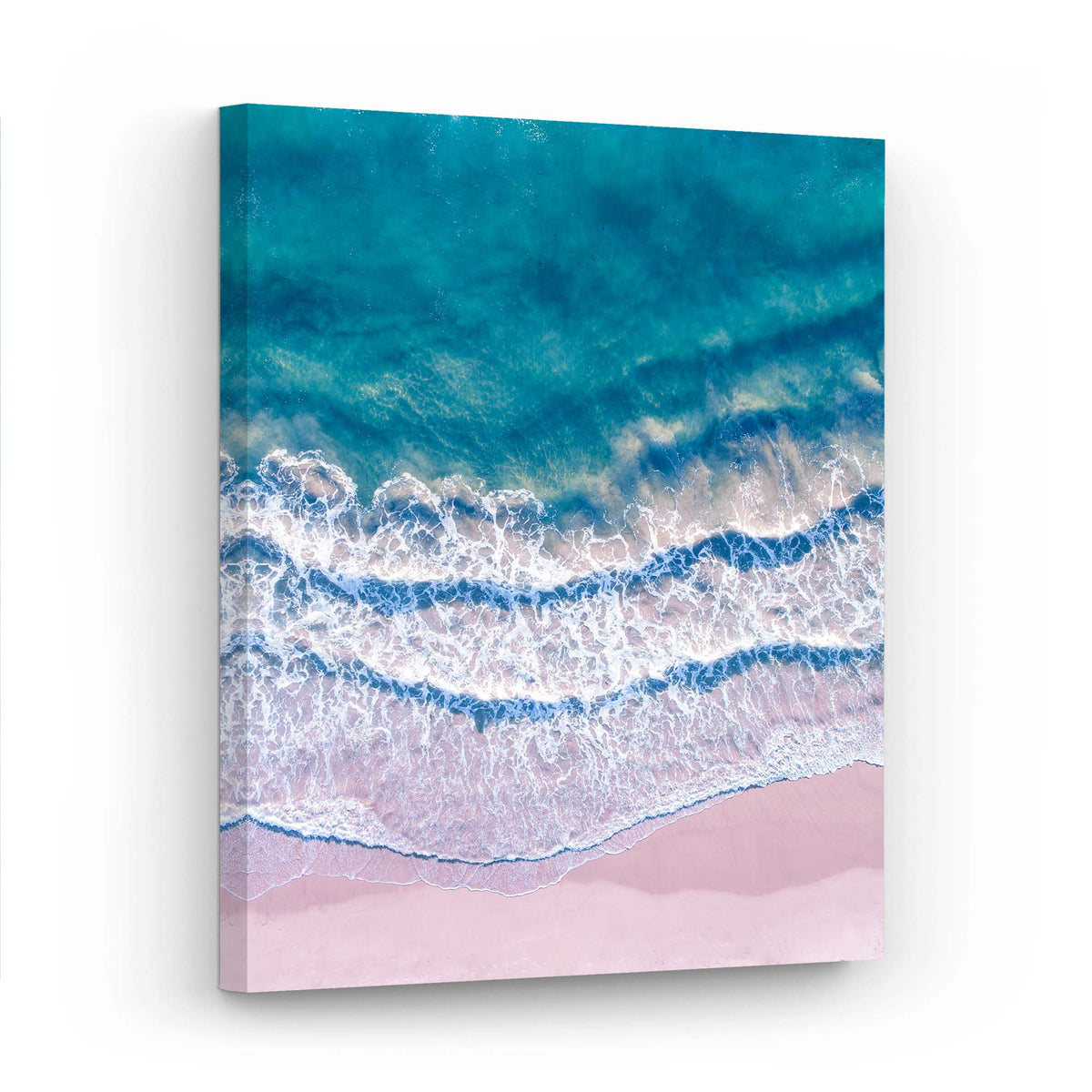Pink Shores - Canvas Print by Richard Podgurski Jr. | Art Bloom Canvas Art
