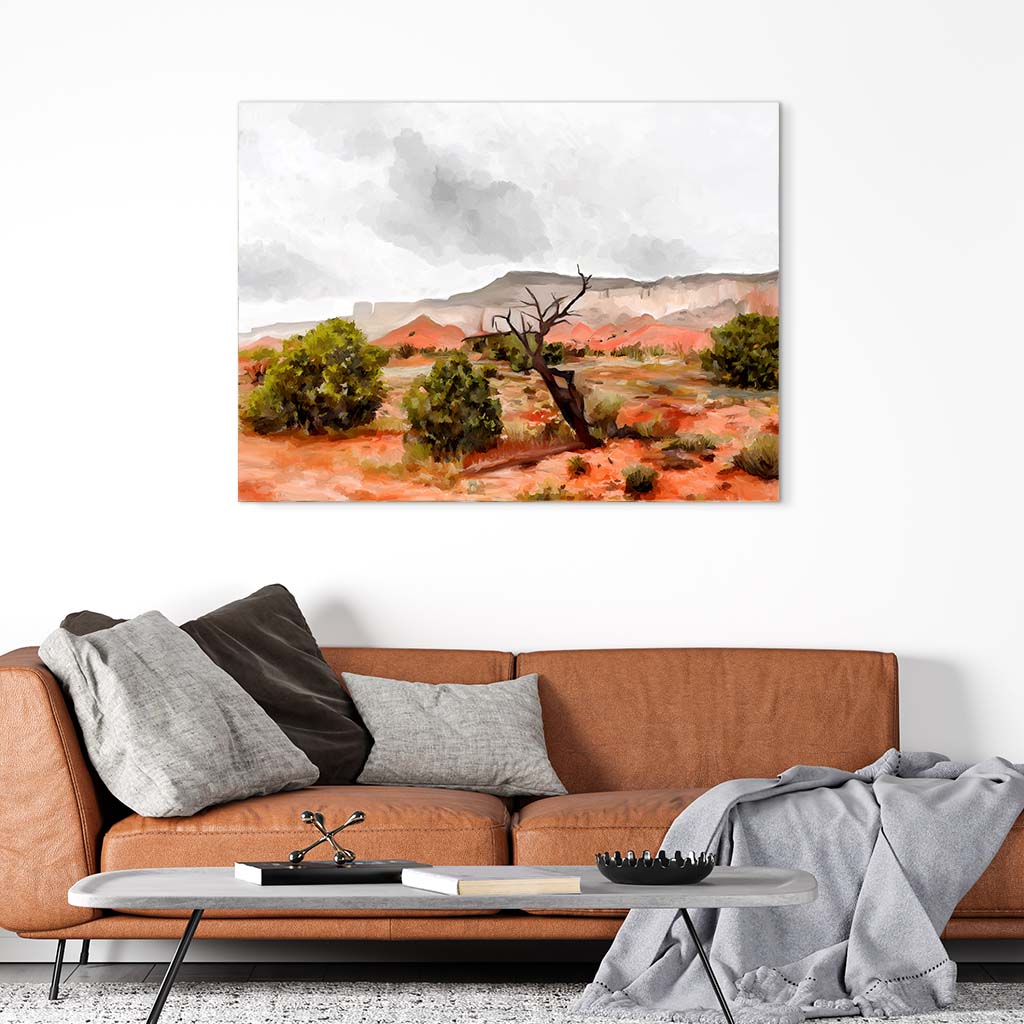 Red Hills, Ghost Ranch - Canvas Print by Kate Lindsey | Art Bloom Canvas Art