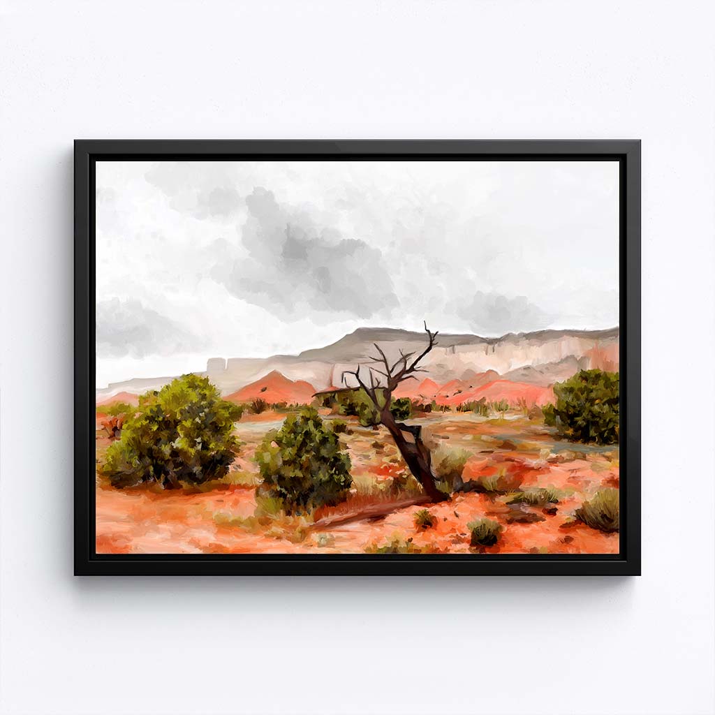 Red Hills, Ghost Ranch - Canvas Print by Kate Lindsey | Art Bloom Canvas Art