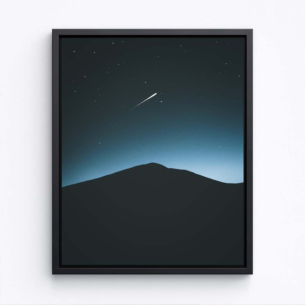 Shooting Star - Canvas Print by Erik Young | Art Bloom Canvas Art