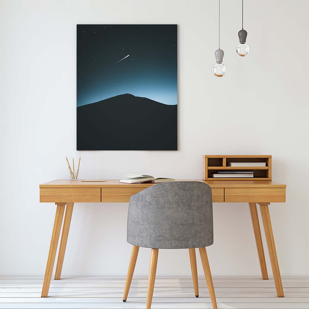 Shooting Star - Canvas Print by Erik Young | Art Bloom Canvas Art