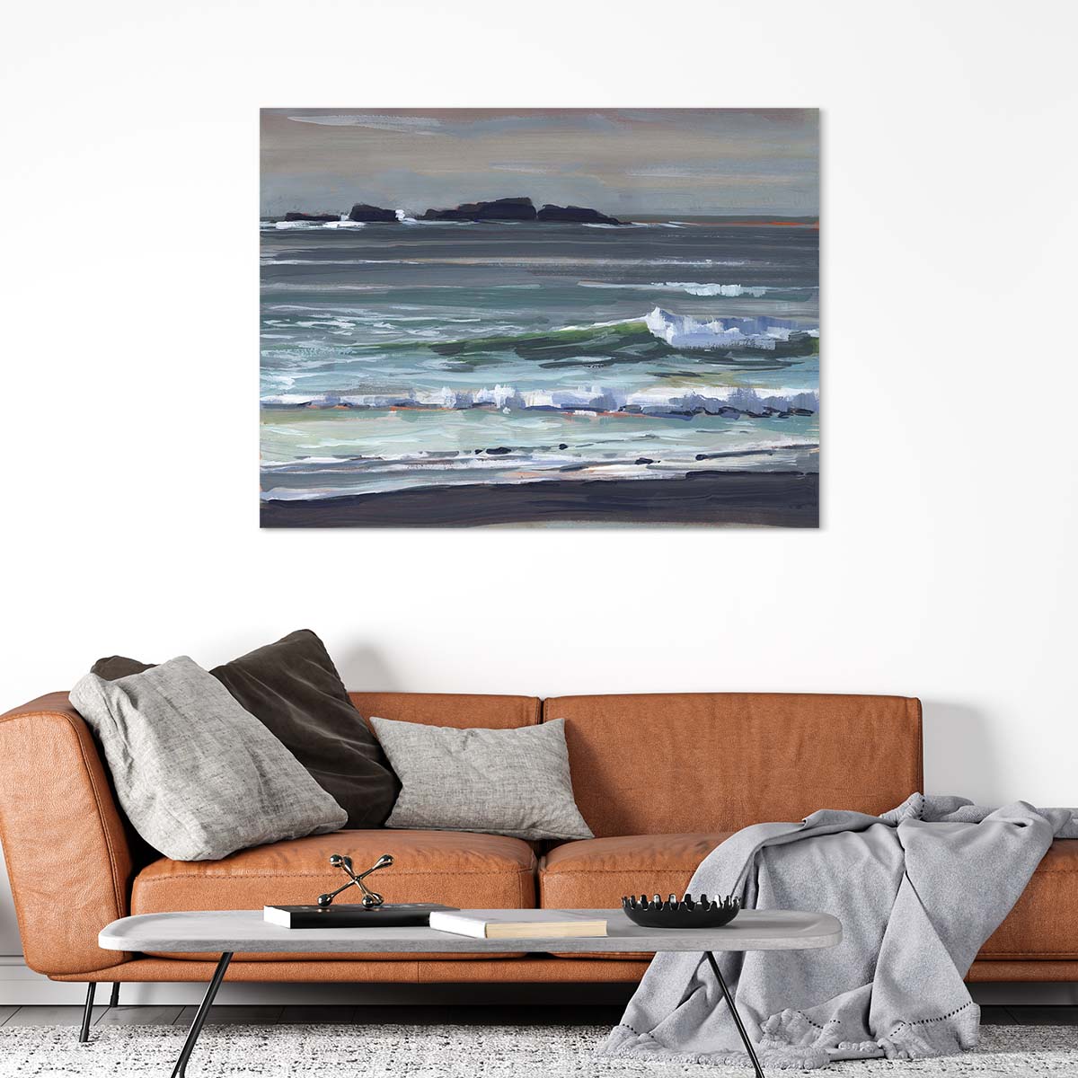 Mineral and Slate Bundle - 2-Piece Bundle by Khara Ledonne | Art Bloom Canvas Art