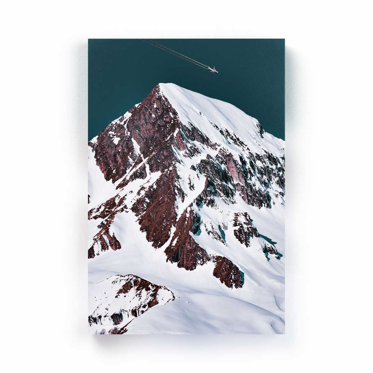 Snowy Summit Canvas Art by Eberhard Grossgasteiger | Art Bloom