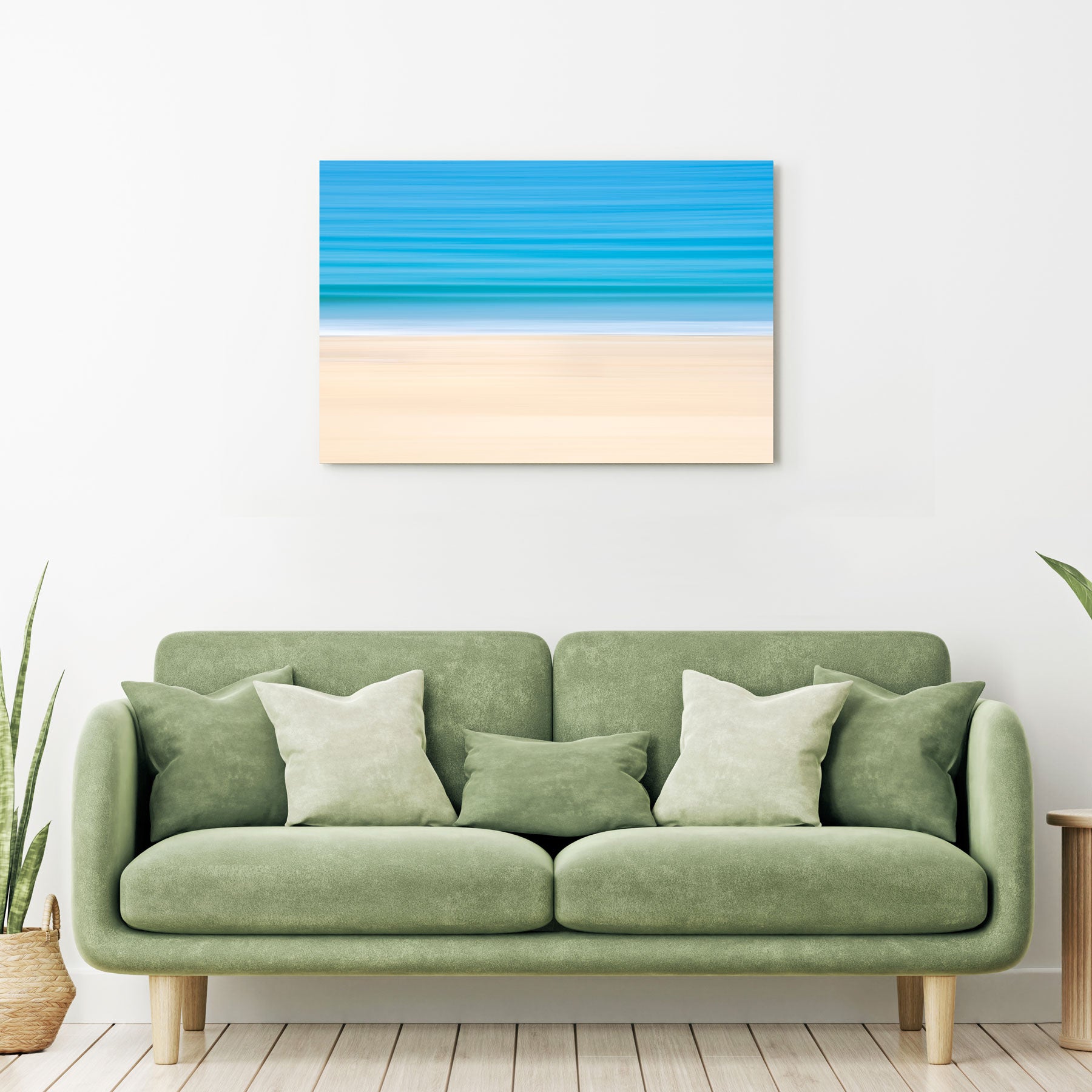 South Bay Blues - Canvas Print by Richard Podgurski Jr. | Art Bloom Canvas Art