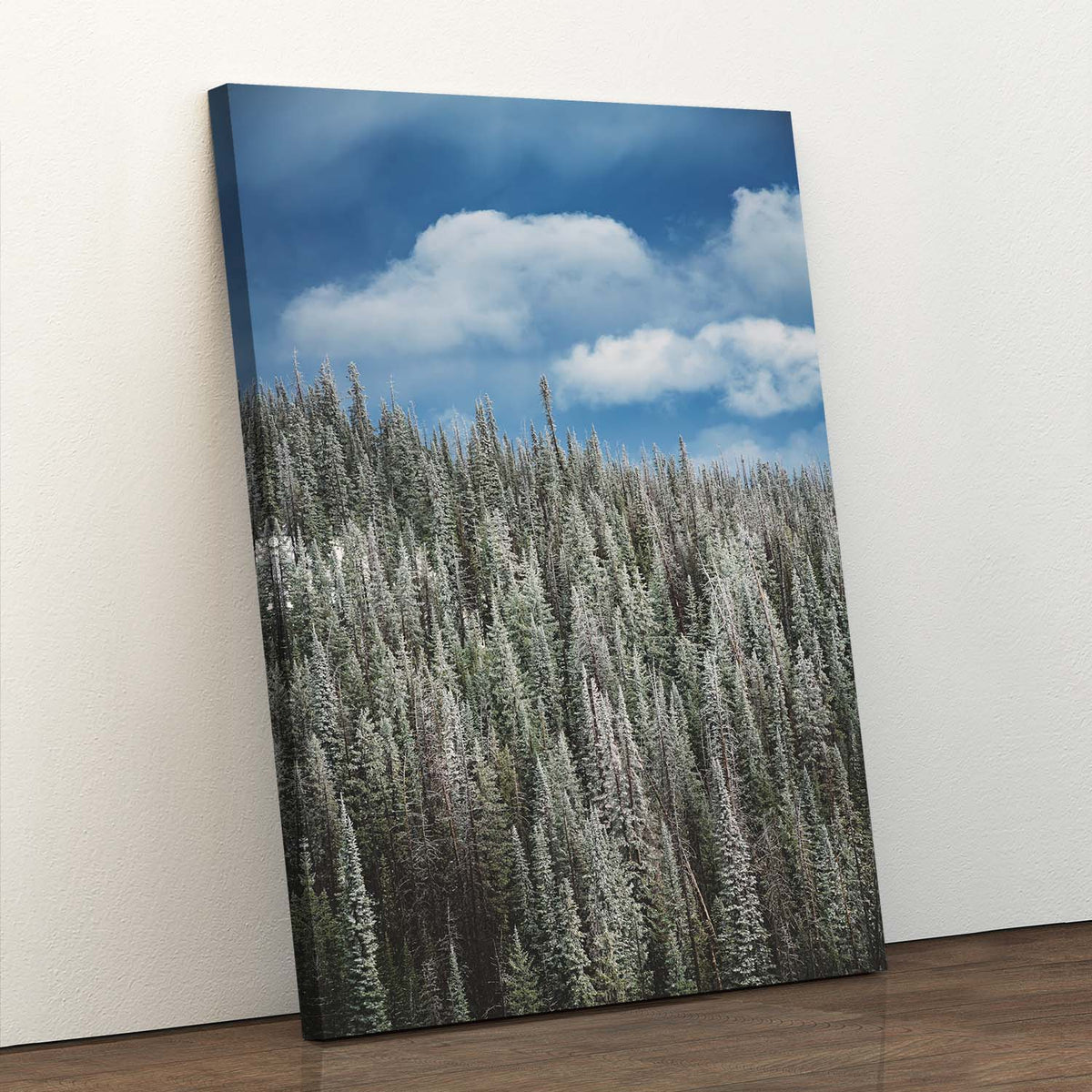 Summer Snowstorm - Canvas Print by Kyle Spradley | Art Bloom Canvas Art