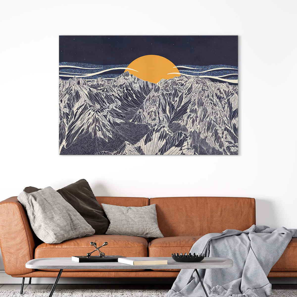 Sunrise for the Spirit - Canvas Print by Coralie Huon | Art Bloom Canvas Art