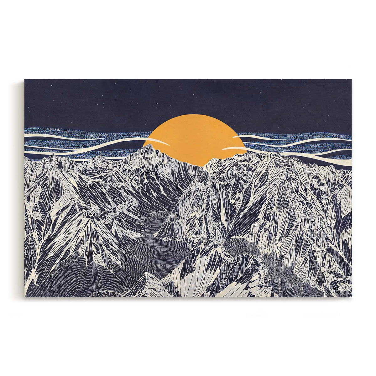 Sunrise for the Spirit - Canvas Print by Coralie Huon | Art Bloom Canvas Art