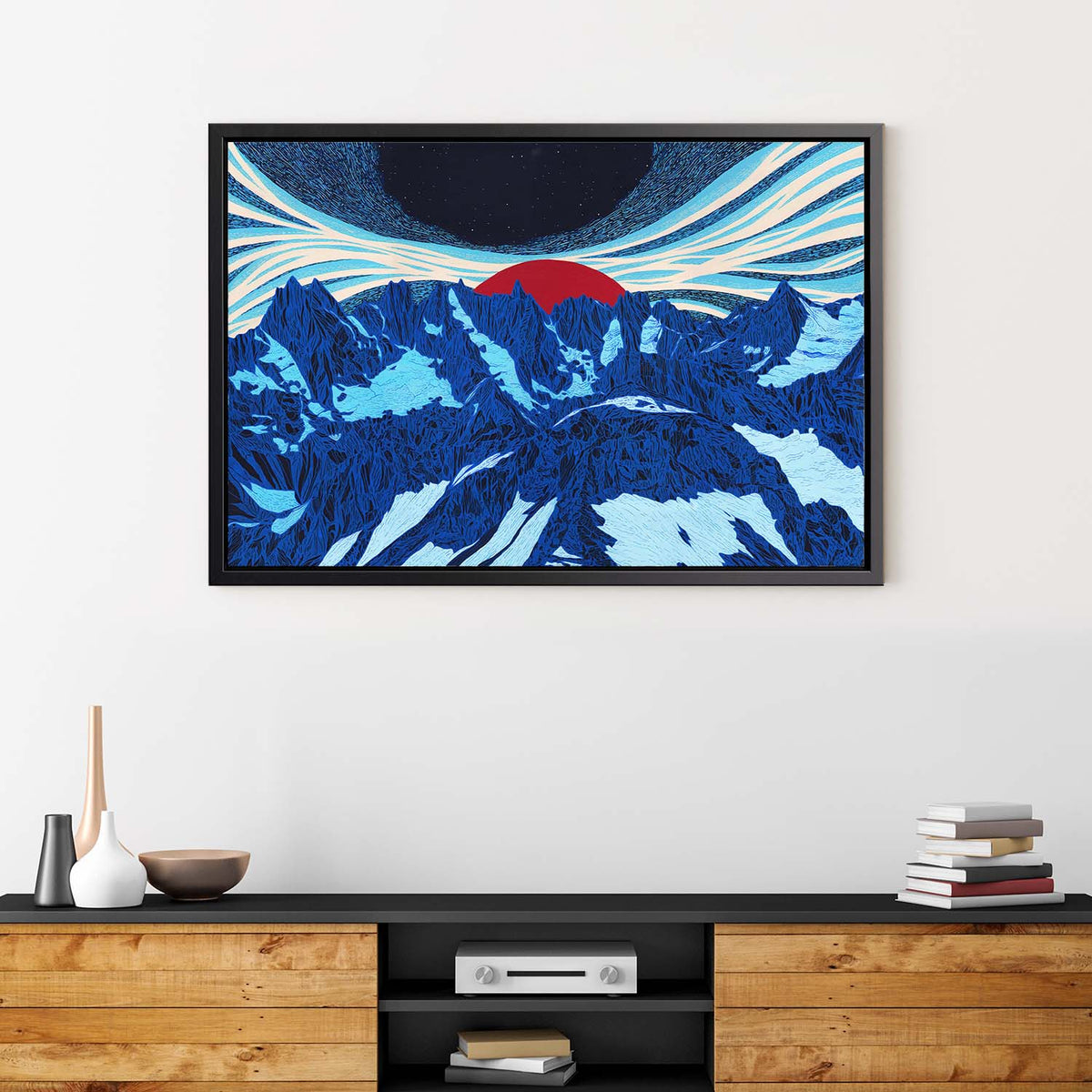 Sunset of the Soul - Canvas Print by Coralie Huon | Art Bloom Canvas Art