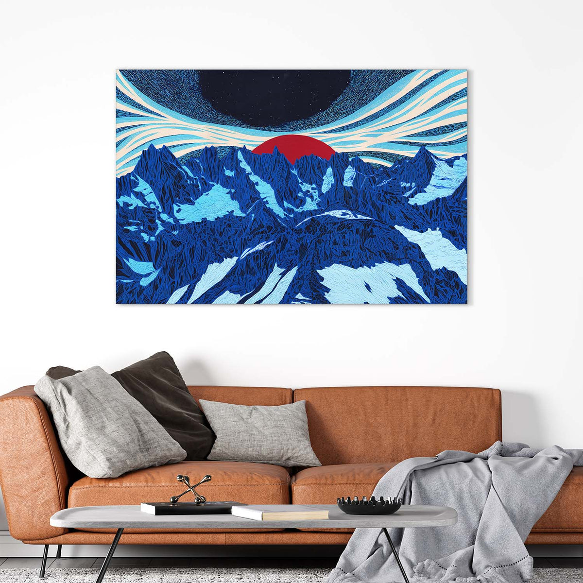 Sunset of the Soul - Canvas Print by Coralie Huon | Art Bloom Canvas Art