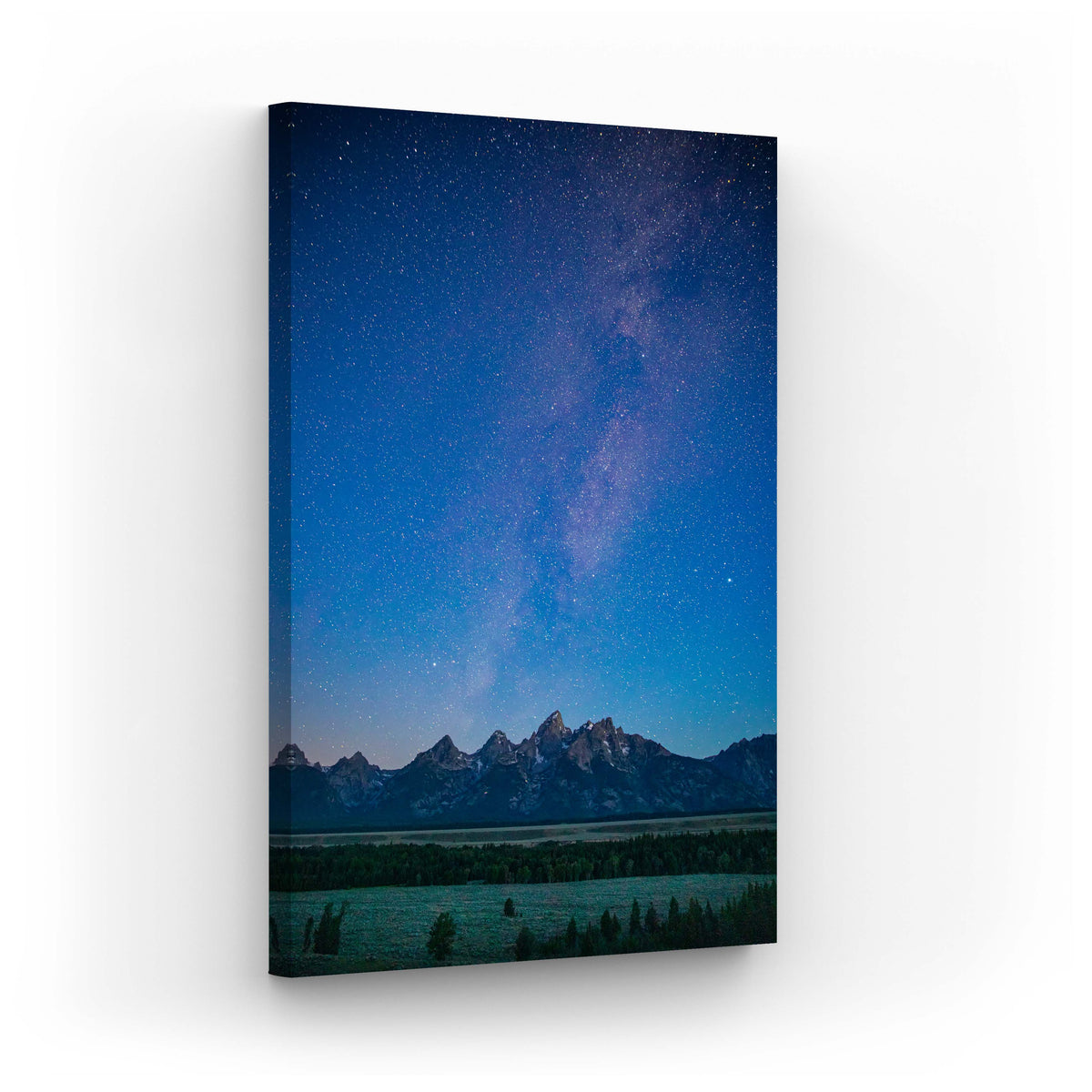 Grand Teton Lights - Canvas Print by Kyle Spradley | Art Bloom Canvas Art