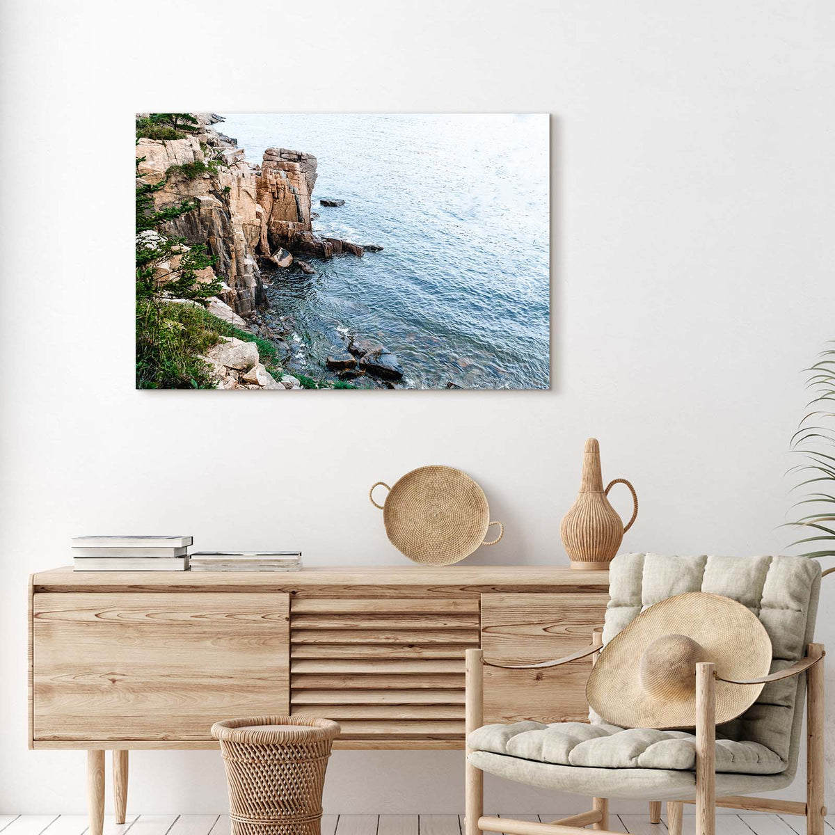 The Cliff - Canvas Print by The Caviness Collective | Art Bloom Canvas Art