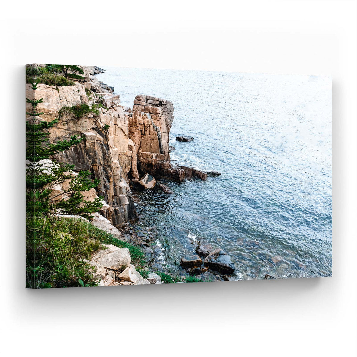 The Cliff - Canvas Print by The Caviness Collective | Art Bloom Canvas Art