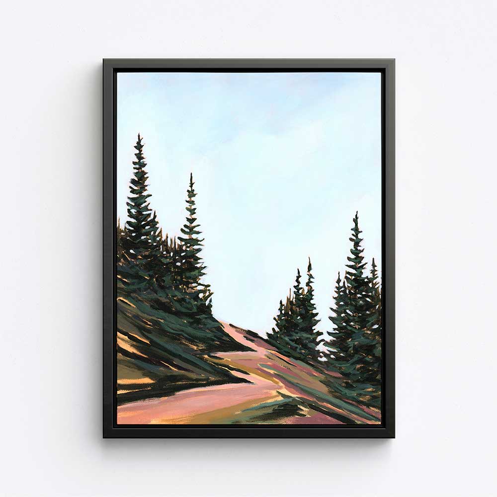 The Road Less Traveled - Canvas Print by Mallery Jane | Art Bloom Canvas Art