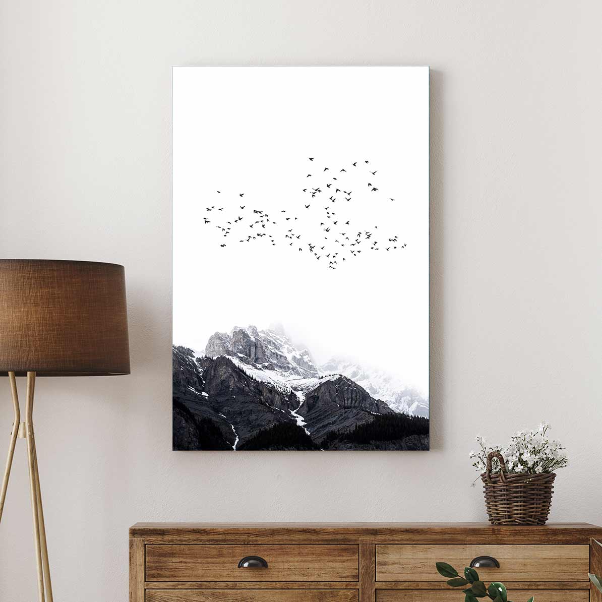 The Mountains - Canvas Print by Dan Hobday | Art Bloom Canvas Art